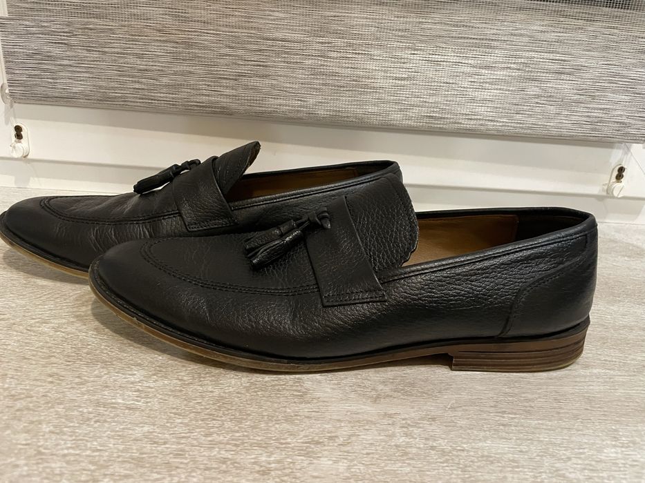 Лофери з натуральної шкіри 44 р