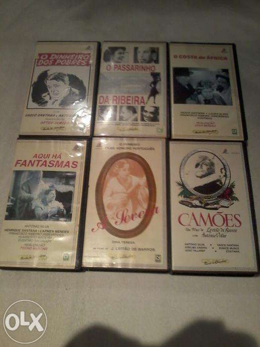 Lote 2 Filmes Portugueses Colecção "Tobis" - VHS