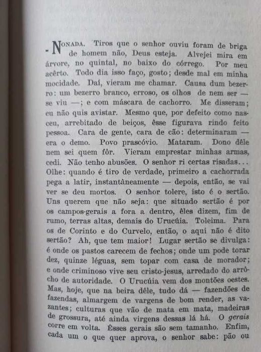 Grande Sertão: Veredas - João Guimarães Rosa