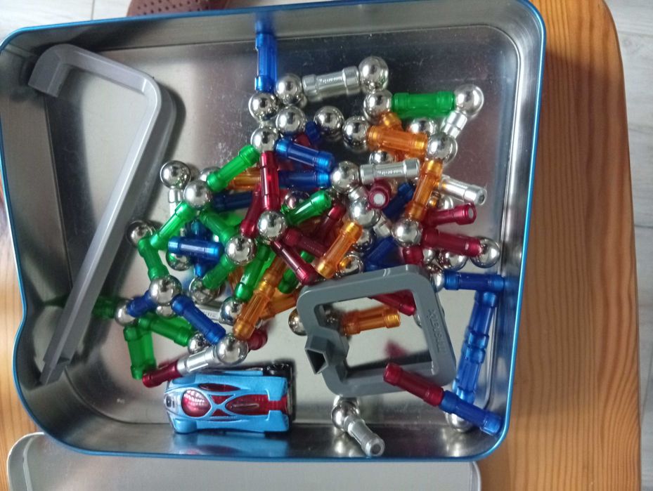 Mega bloks MAGNETIX klocki magnetyczne - zestaw jak nowy