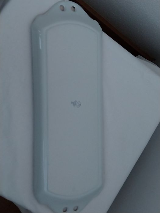 Linda tarteira de Natal porcelana Limoges