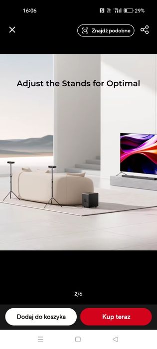 Stojaki do głośników tylnych Ultimea s 90