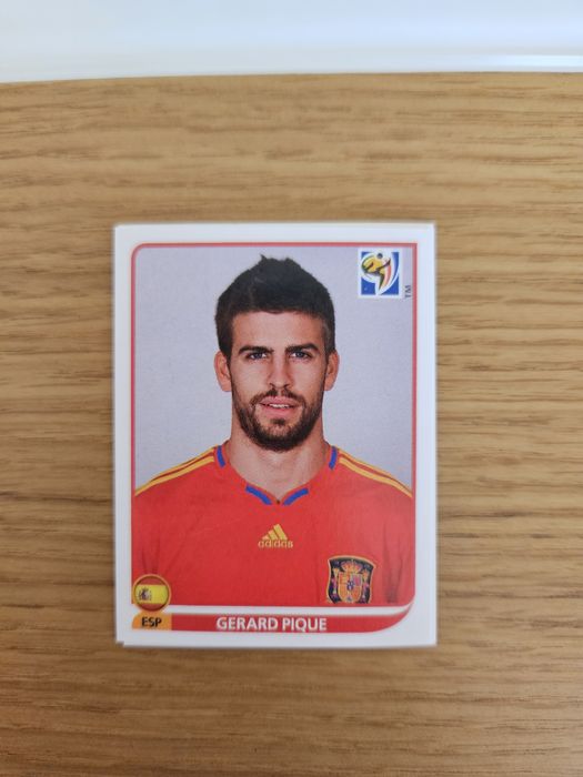 Cromo Gerard Pique Mundial 2010.