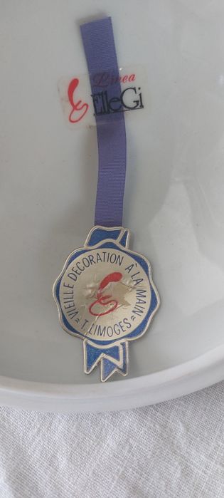 Terrina de sopa da Limoges ElleGi pintada à mão