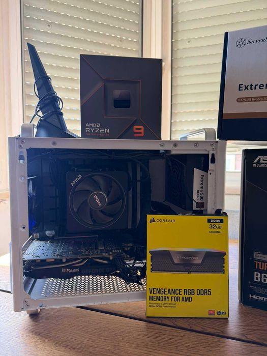PC Ryzen 9 7900 / 32GB DDR5 6000 / SN850X / AM5 / GTX 1660 Super 6GB