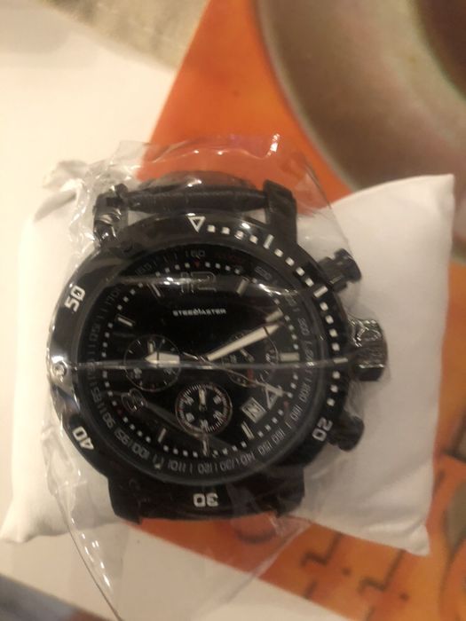 Zegarek STEEL MASTER chronograf nowy