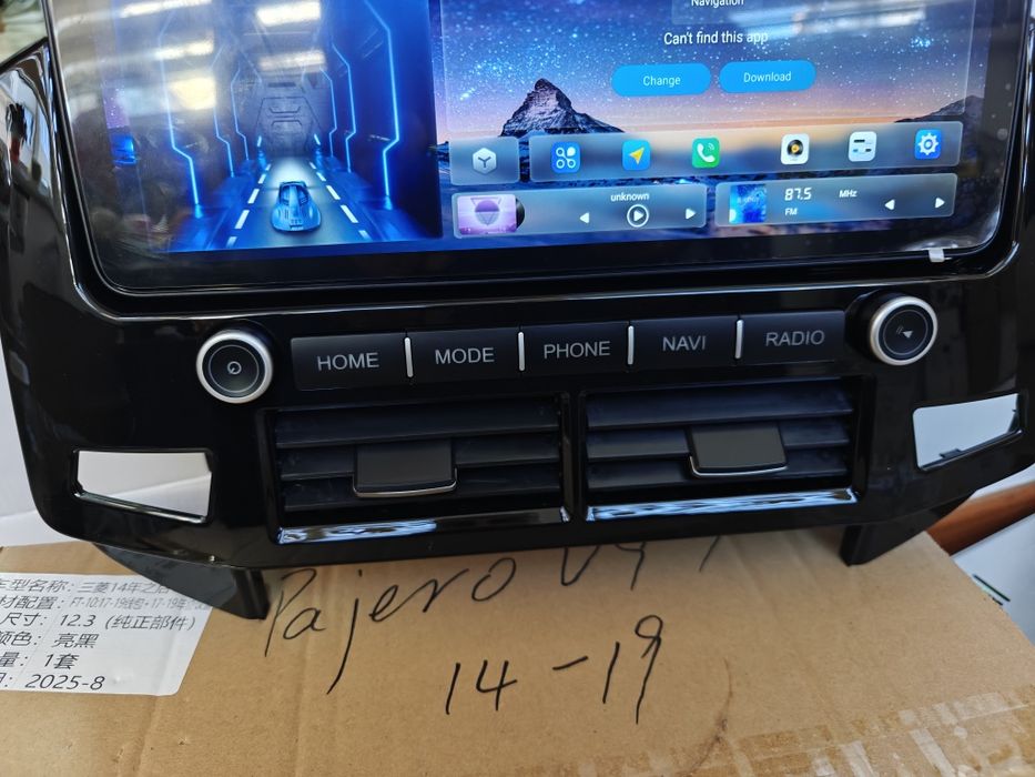 Штатная магнитола Mitsubishi Pajero 4 V97 android GPS WiFi