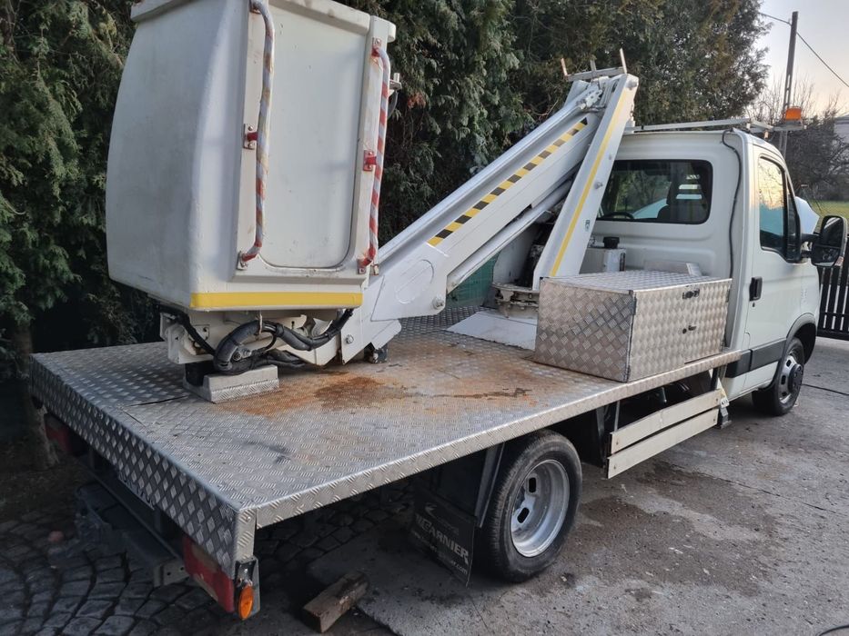 Iveco Daily Zwyżka - podnośnik koszowy - na bliźniaku!  UDT!  ZWYŻKA - podnośnik koszowy -BLIŹNIAK