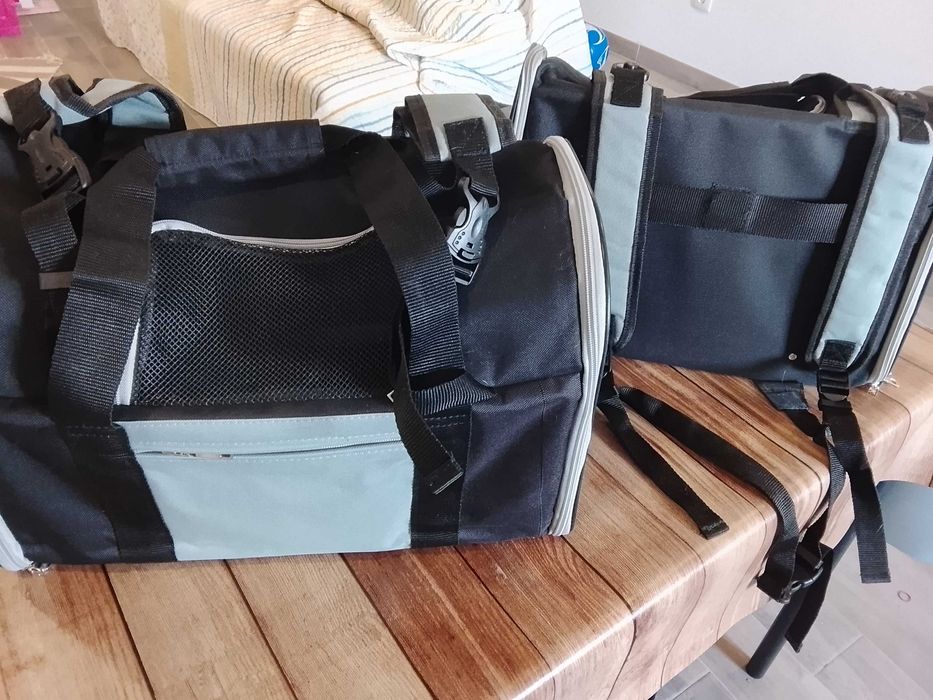 Mala de Transporte Dobrável para Animais de Estimação.   Negociável