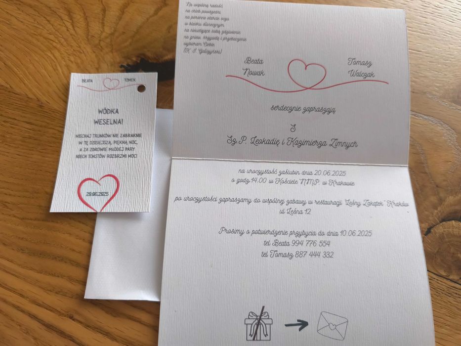 Zaproszenia na wyjątkowe okazje