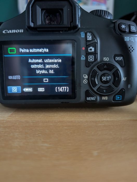 Aparat Canon EOS1100D lustrzanka cyfrowa
