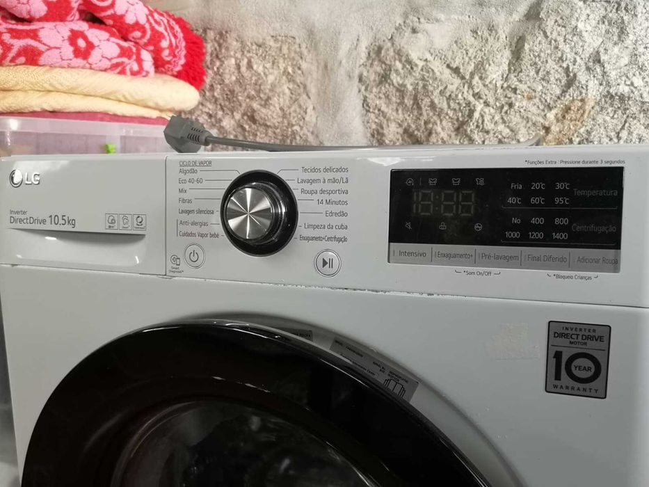 Máquina de Lavar Roupa LG 10.5kg