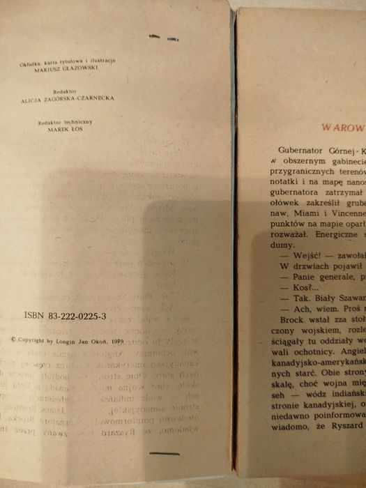 Longin Jan Okoń Tecumseh Czerwonoskóry generał Śladami Tecumseha