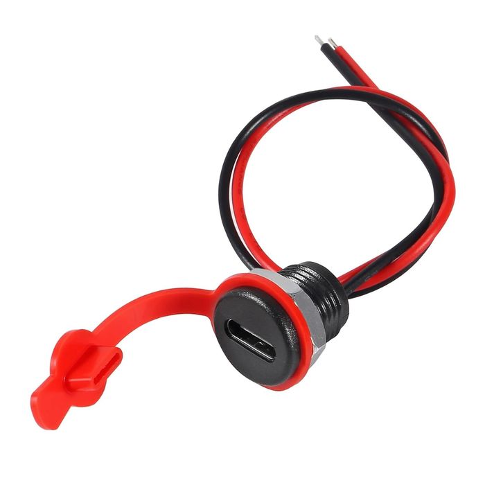 Гнездо Type-c монтажное