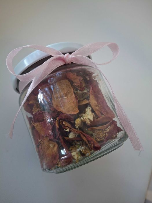 Suszone płatki róży suszony jaśmin herbatka mieszanka