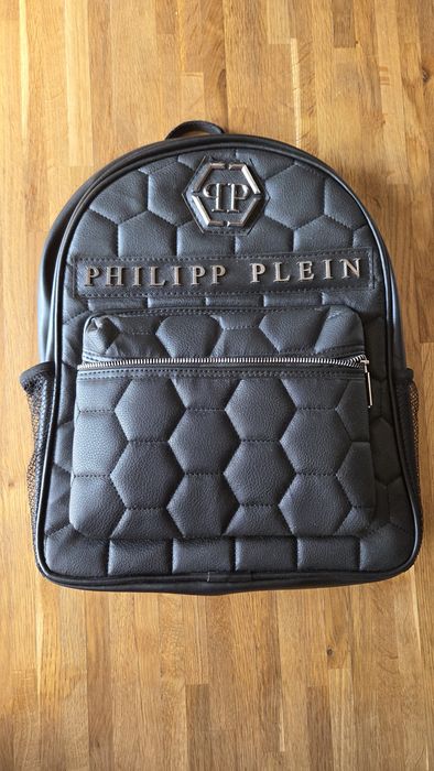 Plecak PHILIPP PLEIN skóra czarna