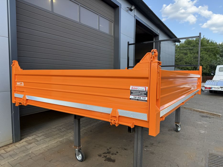 Zabudowa wywrotka kiper producent skrzynia iveco master daily mascott