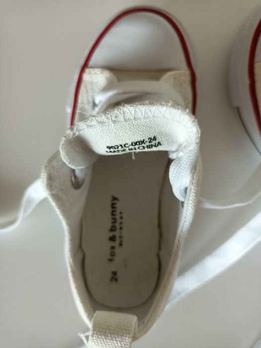 Trampki białe jak Converse 23