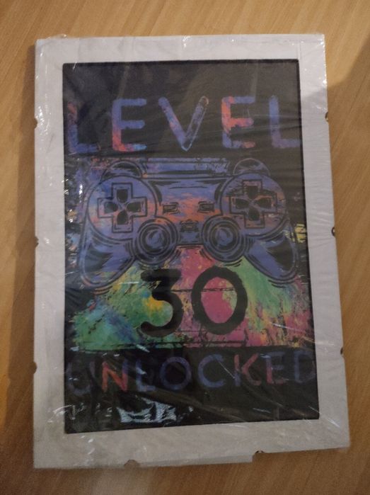 Cartaz Gamer Aniversariante 30 anos