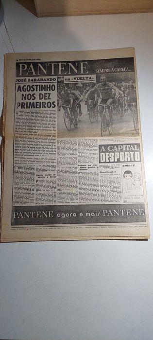 Jornal A Capital 25 de Abril 1974 - 1ª edição (12 Horas) - Muito Raro