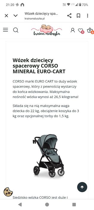 Wózek dziecięcy eurocart/4baby
