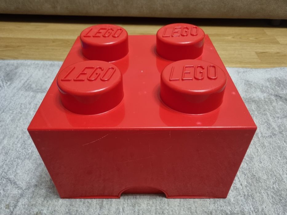 Klocek Lego, pojemnik, pudełko