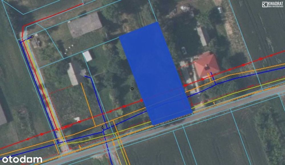 Działka z Wz, 1155 m2, Uniszowice