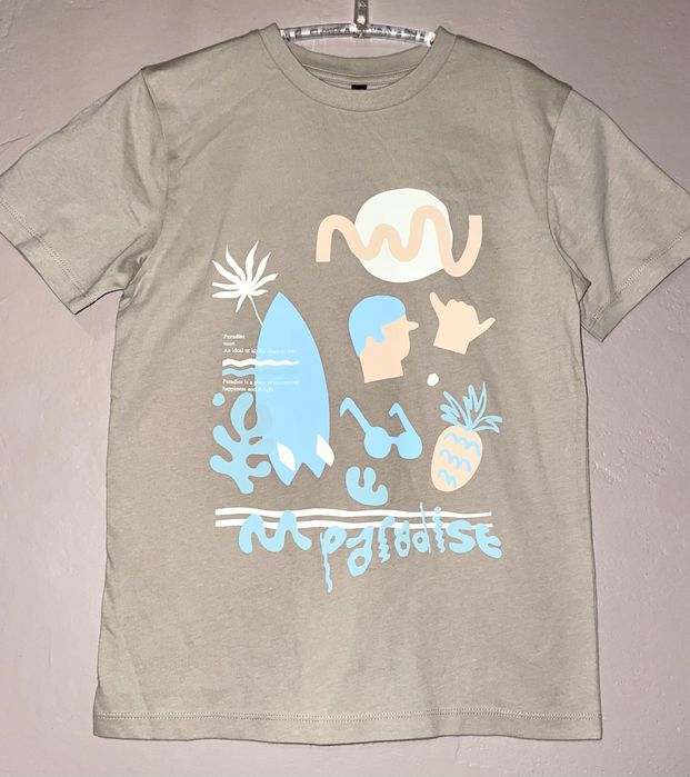 T-shirt Chłopięcy Nadruk Paradise Shaka