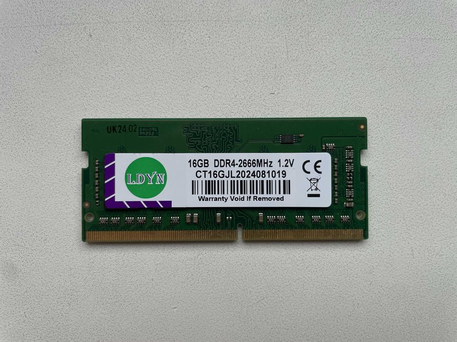 DDR4 32 (16*2) sodimm для ноутбука