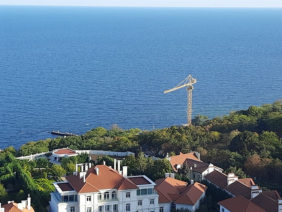 Аркадия,свет не отключают,вид моря,балкон,Французкий бульвар, подобово