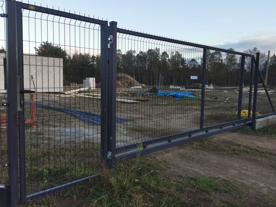 BRAMA Przesuwna KPL Panel 138cmx400cm OCYNK+RAL PRODUCENT ogrodzenia