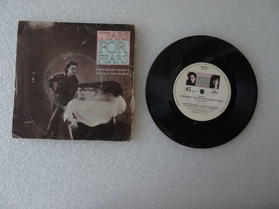 Disco single vinil - Tears For Fears Everybody wants to rule the world