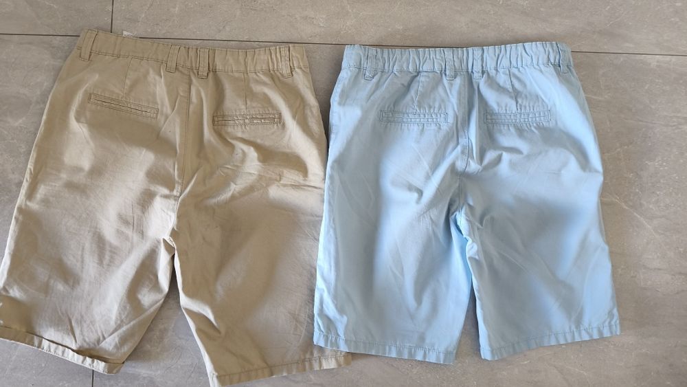 Eleganckie materiałowe spodenki na lato Reserved r 164 chłopięce
