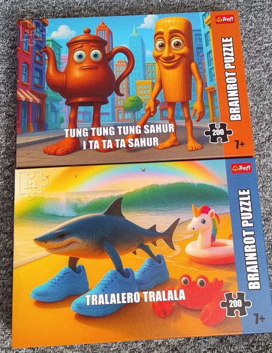 Puzzle brainrot tralalero sahur jak nowe