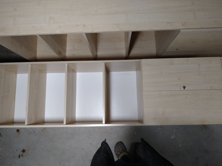 Regał 60 x 220 głębokość 40 cm