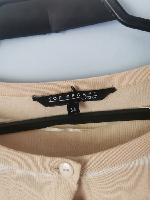 Sweterek w paski XS top secret