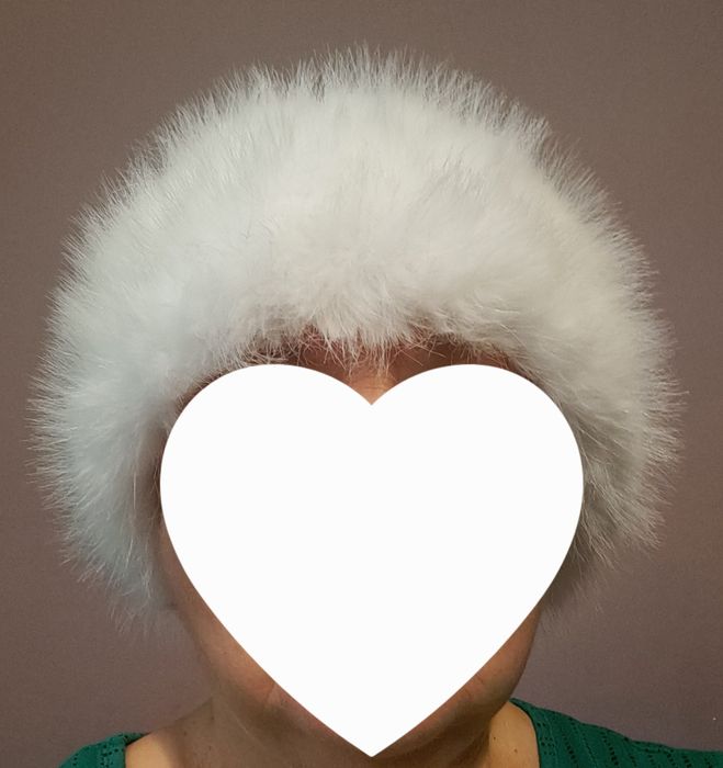 Futrzana opaska na głowę