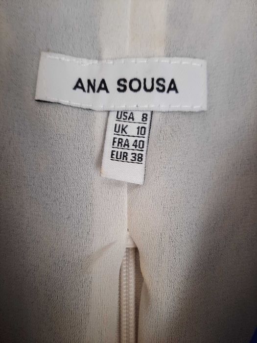 Vestido seda natural como novo