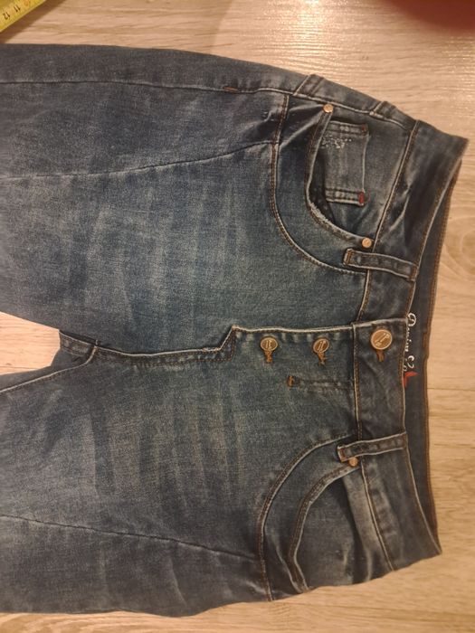 Spodnie dżinsy rurki skinny