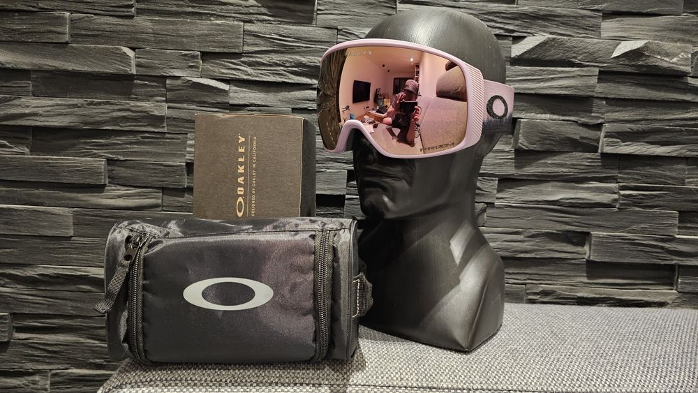 Gogle Oakley CUSTOM Flight Tracker L Toadstool Dip PRIZM Rose Gold S3