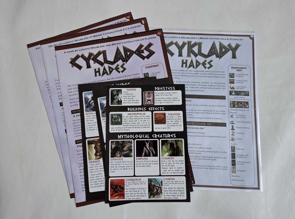 Gra planszowa Cyklady Hades