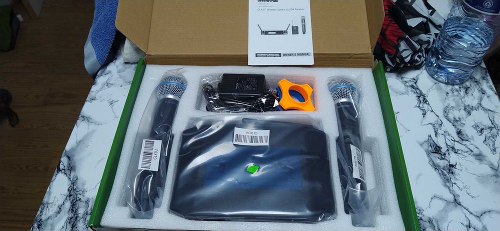 Microfone sem fio Shure GLXD4 beta58a