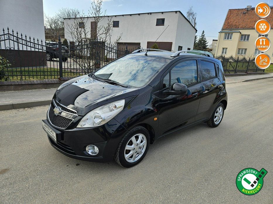 Chevrolet Spark Opłacony Zdrowy Zadbany Serwisowany Z Klima Alu