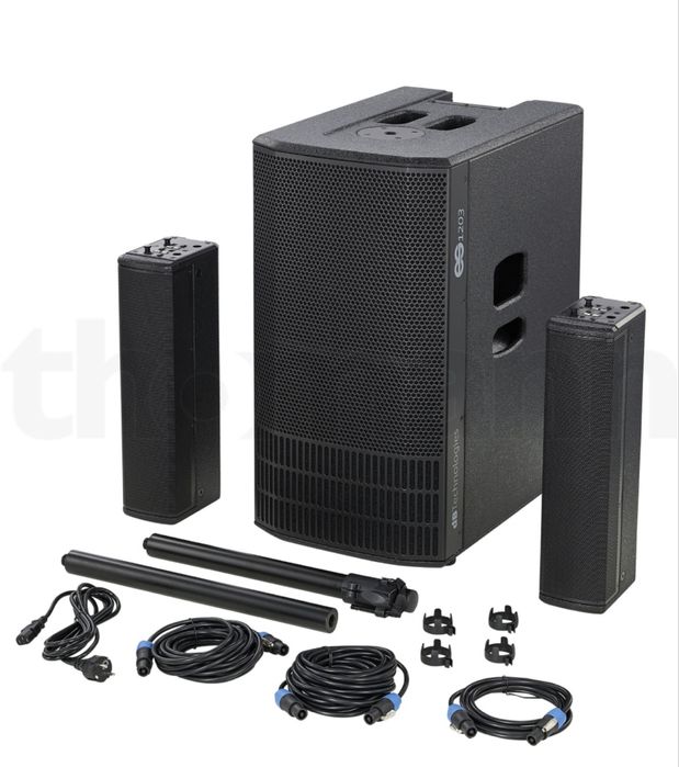 Sistema de som Db Technologies ES1203 + EXTRAS