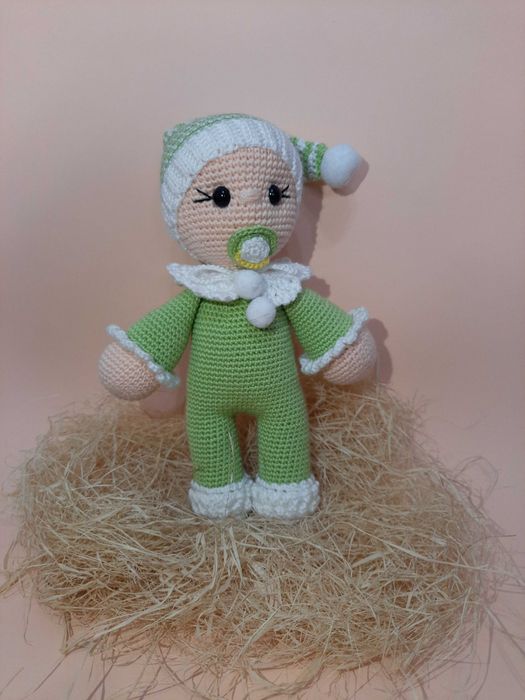Boneco Bebé em Croché - Feito à Mão e Personalizável