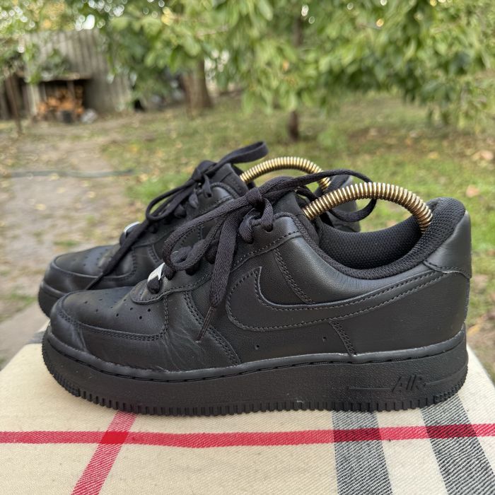 Кроссовки Nike Air Force 1 Low Black, 39 размер, Оригинал, Кросівки