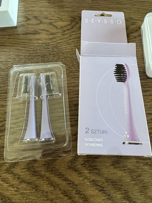 Szczoteczka soniczna Seysso Basic Lavender zestaw