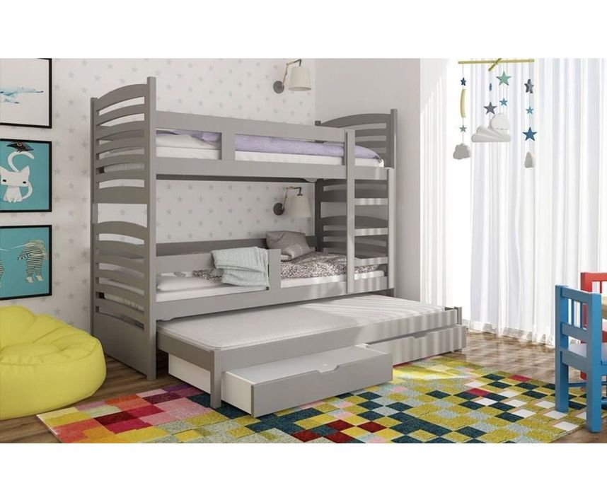 3- osobowe łóżko piętrowe