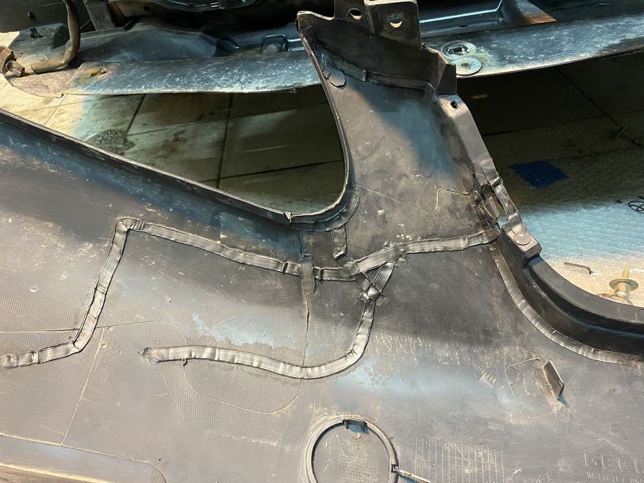 Ремонт бамперов, пайка пластика