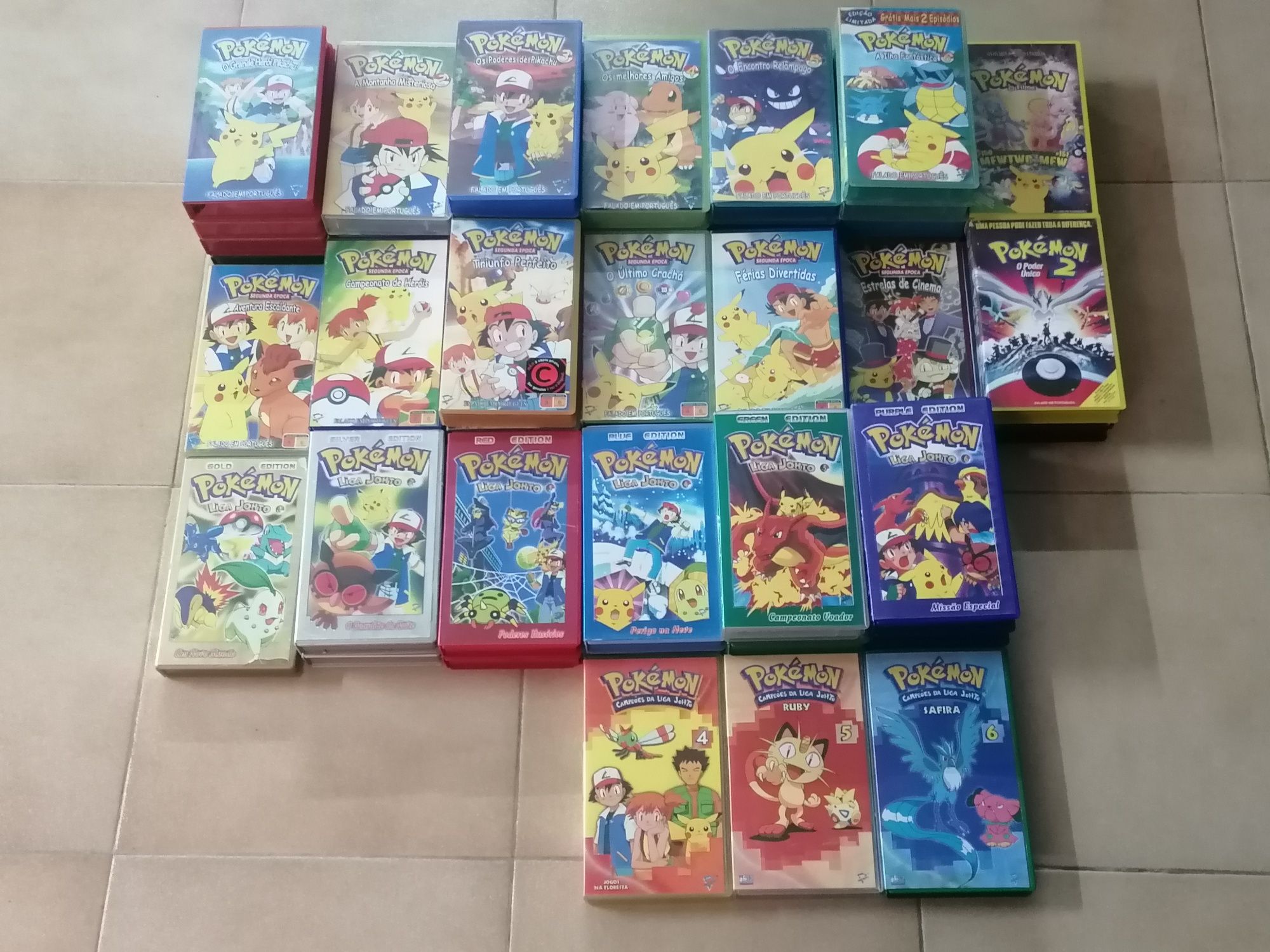 Cassetes VHS Dragon Ball e Pokémon Almada, Cova Da Piedade, Pragal E  Cacilhas • OLX Portugal